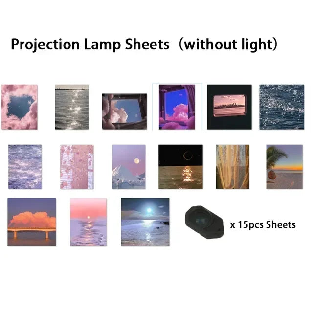 Ins Moon Projection Lamp Atmosphere Galaxy Light Night Light Projector Background Party Decor Birthday Gift Photo Props Korea