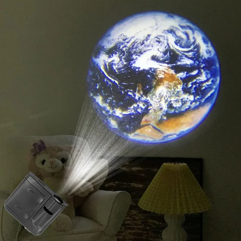 Ins Moon Projection Lamp Atmosphere Galaxy Light Night Light Projector Background Party Decor Birthday Gift Photo Props Korea