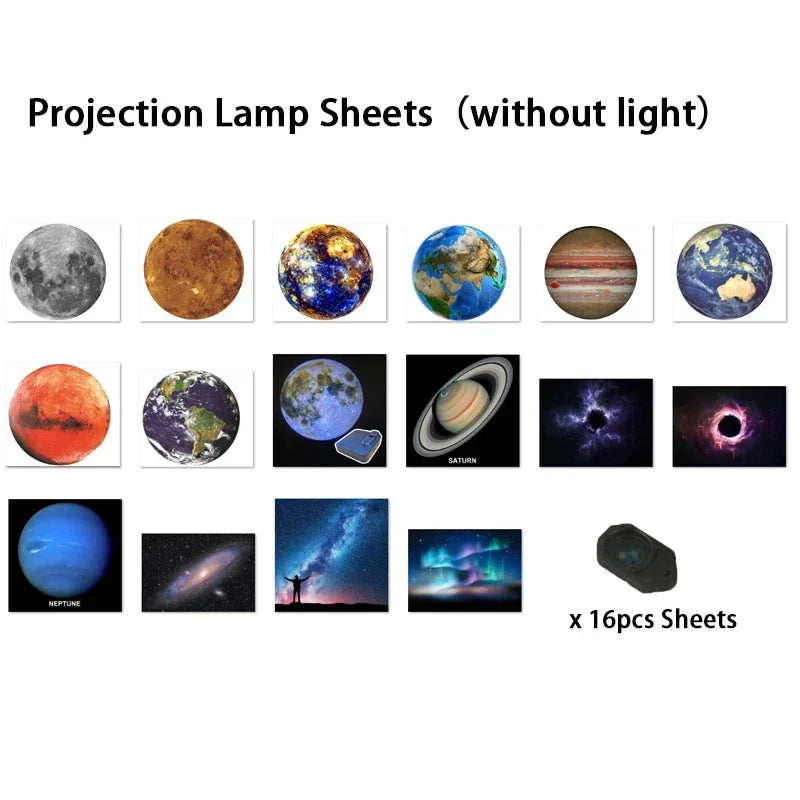Ins Moon Projection Lamp Atmosphere Galaxy Light Night Light Projector Background Party Decor Birthday Gift Photo Props Korea